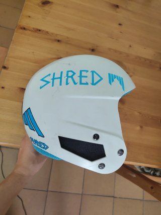 Casco de esquí Shred blanco