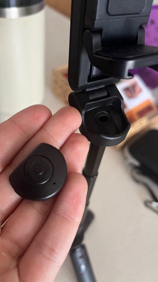 Palo selfie trípode plegable