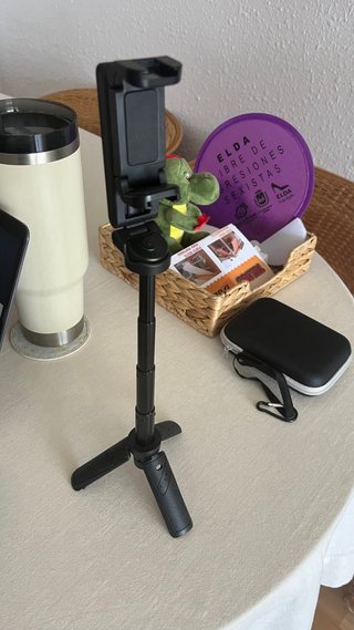 Palo selfie trípode plegable