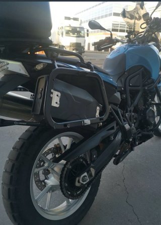 BMW F 650 GS Adventure Azul
