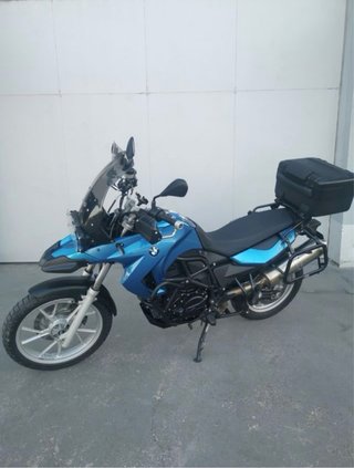 BMW F 650 GS Adventure Azul