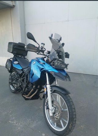 BMW F 650 GS Adventure Azul