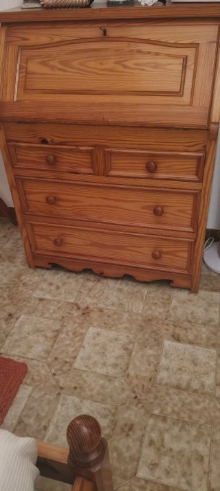Mueble tocador madera 90cm