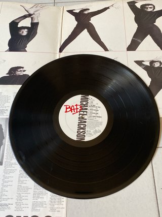 Vinilo Michael Jackson Bad 1st edition 1987