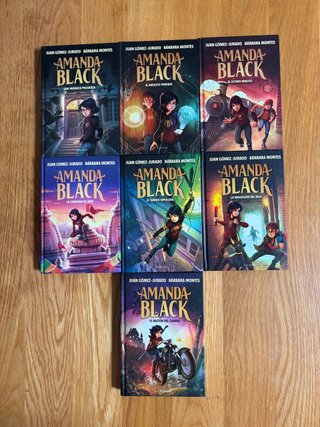 Colección Amanda Black (7 primeros libros)