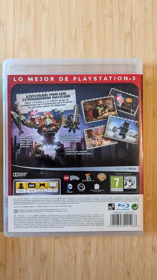 Juego PS3 La Lego Película El Videojuego Essential