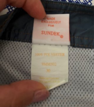 Costume pantaloncino uomo Sundek blu/grigio