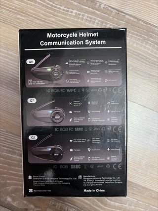 EJEAS Q8 Nuevo en Caja - Sistema Comunicación Moto