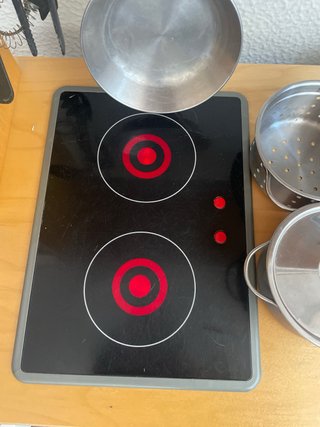 Cocinita Ikea de madera para jugar