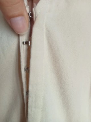 Vestito Zara cotone beige