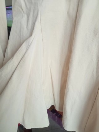 Vestito Zara cotone beige