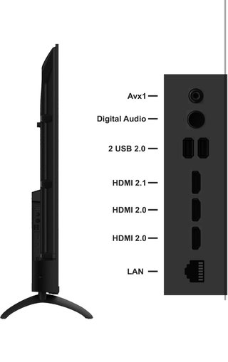 Smart TV Coocaa 65 pulgadas 4K UHD