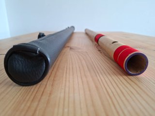 Bansuri D Bass - Re + Funda