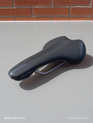 SELLE ITALIA Flite Boost 145mm raíles TITANIO 7mm.