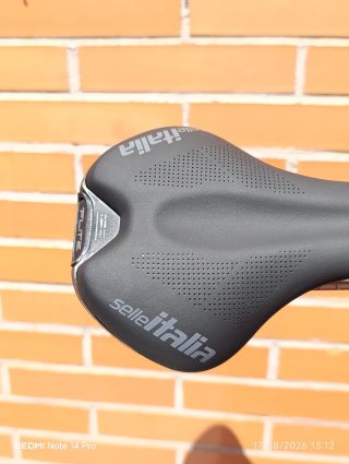 SELLE ITALIA Flite Boost 145mm raíles TITANIO 7mm.
