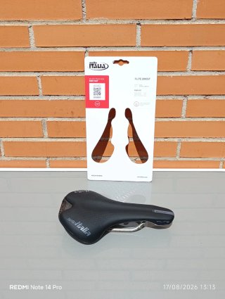 SELLE ITALIA Flite Boost 145mm raíles TITANIO 7mm.