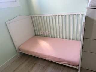 Cuna blanca bebé evolutiva SMAGORA