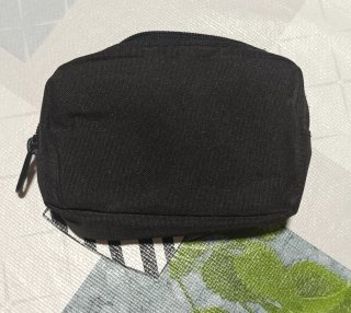 Monedero Quiksilver Negro Pequeño