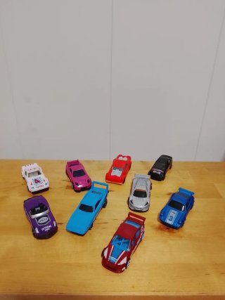 Maletín Organizador Rojo para Coches Juguete