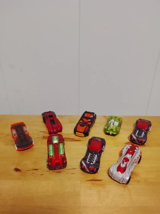 Maletín Organizador Rojo para Coches Juguete