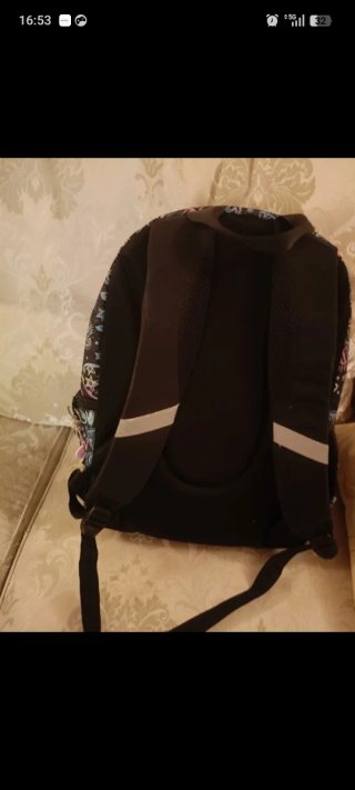 Zaino scuola con cuori Tinta UNITA