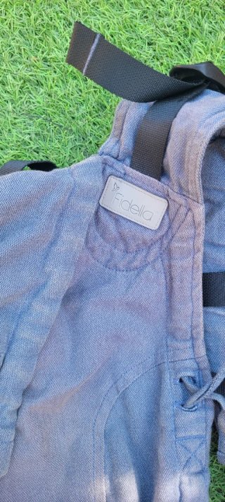 Mochila Portabebés Fidella Fusion Azul