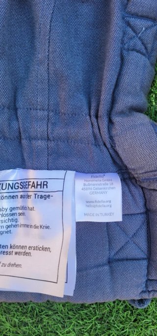 Mochila Portabebés Fidella Fusion Azul