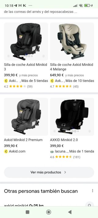 Silla de coche a contramarcha