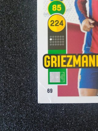 Trio Cartas Adrenalyn XL Messi, Griezmann, Dembélé