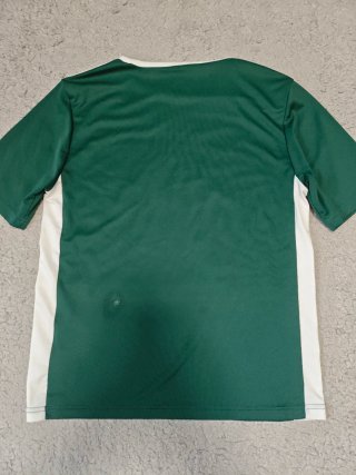 Camiseta Adidas Verde y Blanca Talla 12Y/162