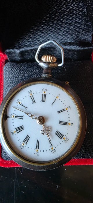 Orologio da tasca/collana funzionante