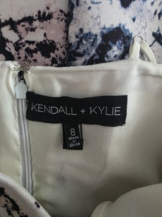Vestido Kendall Kylie Talla S Estampado