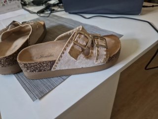Chanclas Jomix Beige Talla 37
