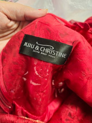 Vestido de fiesta rosa/rojo