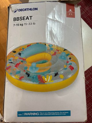Flotador Bebé BBSEAT Decathlon 7-15kg