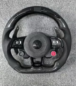 Volante GTI Fibra Carbono y Alcántara