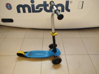 Patinete infantil 3 ruedas azul