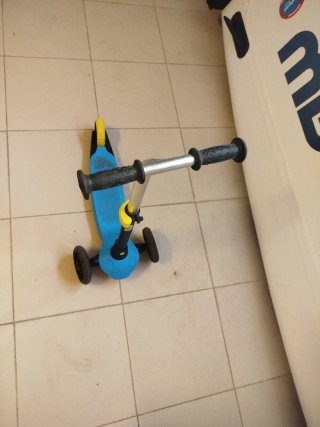 Patinete infantil 3 ruedas azul
