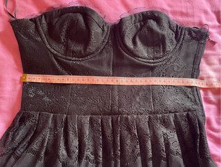 Vestido Negro Encaje Penélope & Mónica Cruz Mango
