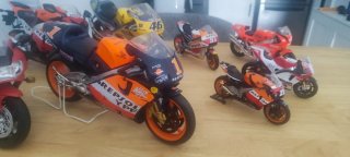 Colección motos a escala deportivas