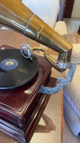 Gramola Gramófono  Antiguo His Master's Voice