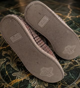Mocasines Gucci Lana Tartán Horsebit
