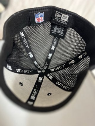 Gorra Raiders NFL Negra y Plateada