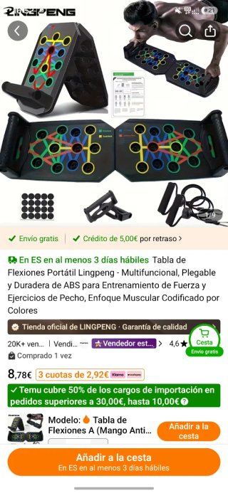 Pack Gimnasio: Boxeo Musical + Tabla Flexiones