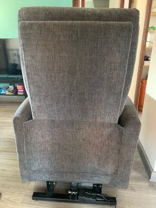 Sillón relax eléctrico LIFT UP GOLF gris