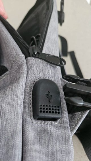 Mochila Gris Cabina Nueva.