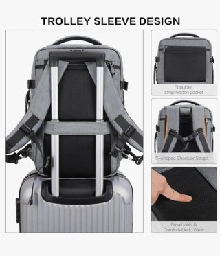 Mochila Gris Cabina Nueva.