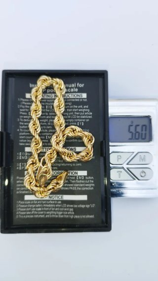 Pulsera Cordón Oro