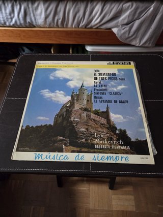 Vinilo Clásico: Falla, Ravel, Prokofiev, Dukas