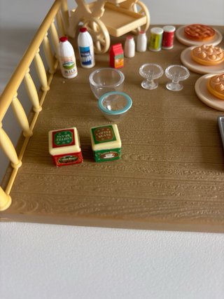 Panadería Sylvanian Families Vintage + Carrito